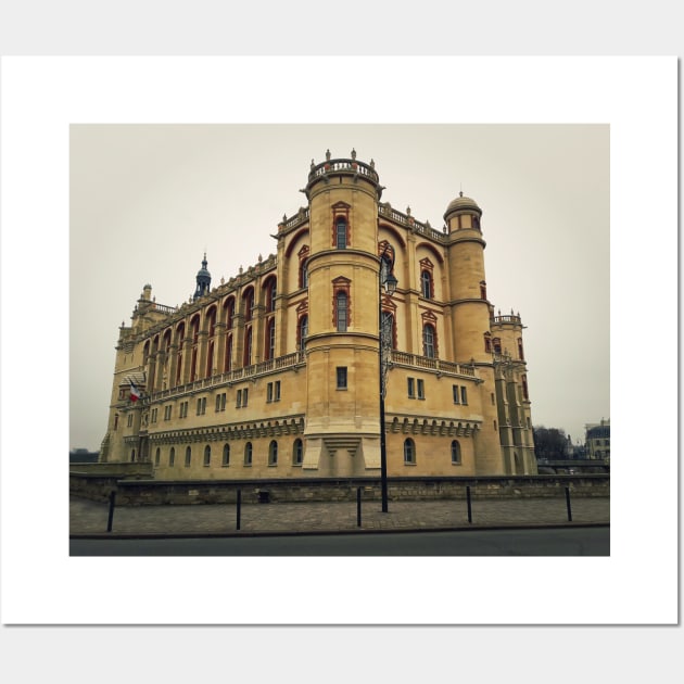 castle of Saint Germain en Lay Wall Art by psychoshadow